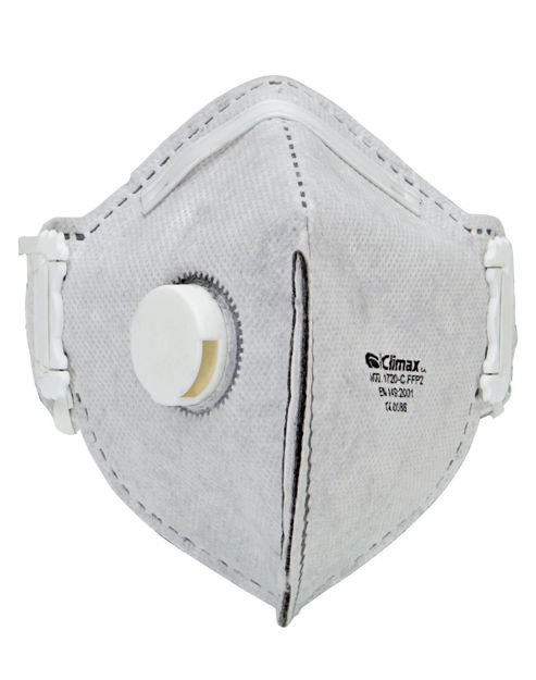 Imagen de Mascarilla filtro con carbón activo CLIMAX 1720C