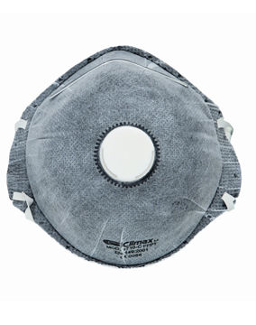 Imagen de Mascarilla filtro con carbón activo y válvula CLIMAX (Venta múltiplo 12 un)