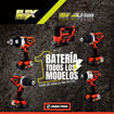 Imagen de TALADRO ATORNILLADOR PERCUTOR BATERÍA 18V LITIO 9993121 DOWEN PAGIO