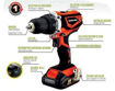 Imagen de TALADRO ATORNILLADOR PERCUTOR BATERÍA 18V LITIO 9993121 DOWEN PAGIO