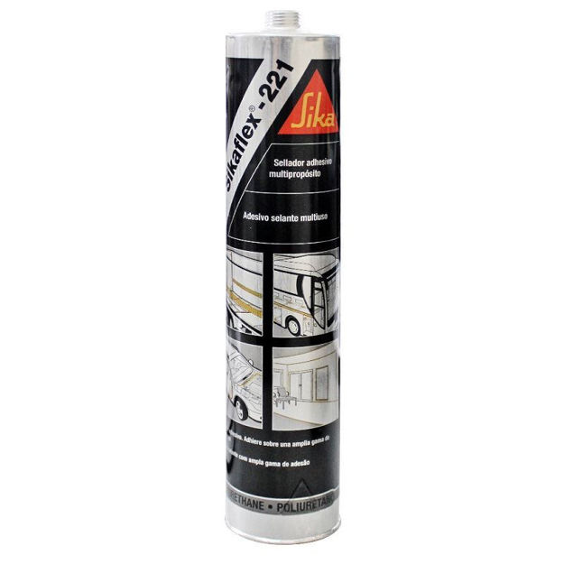 Imagen de Silicona Adhesivo Poliuretano Sika Sikaflex 221 Blanco
