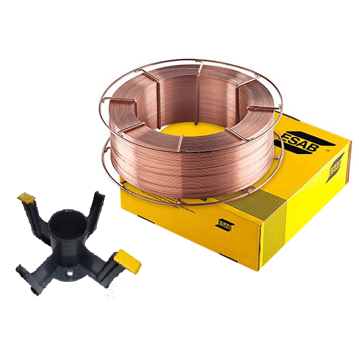 Imagen de ROLLO ALAMBRE MIG COBREADO 1.0 MM 18KG  ESAB