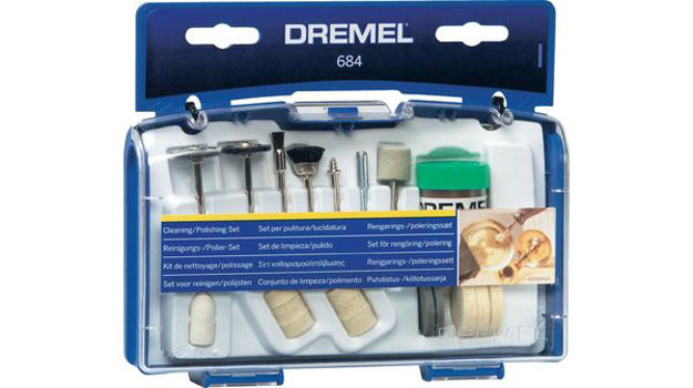Imagen de kit de limpieza y pulido 20 acc. Dremel 684 26150684AA