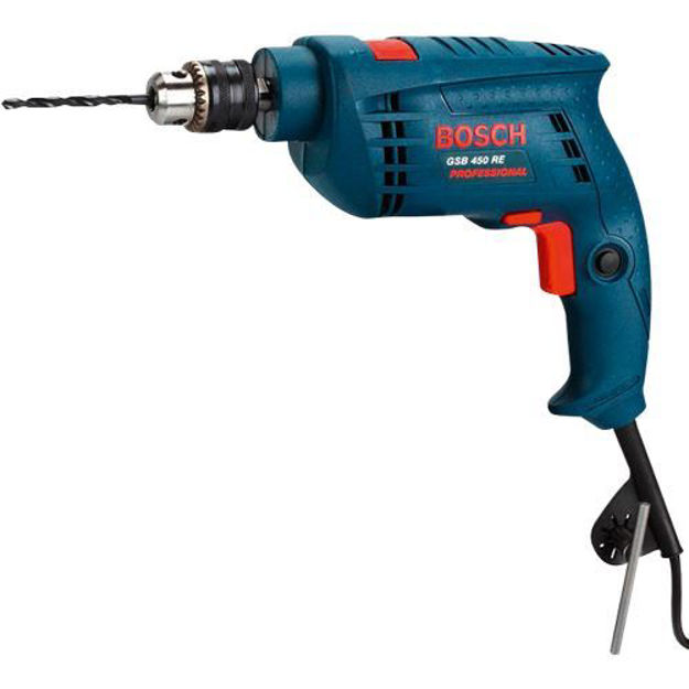 Imagen de Taladro con percutor 10mm 450W Bosch GSB 450 RE
