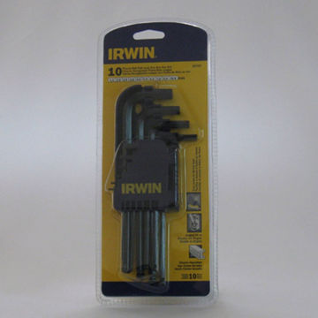 Imagen de IW10757  JGO.LLAVE HEX. 1.5-10MM IRW. 9 ps. P/BOLA