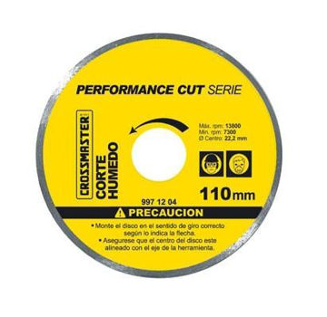 Imagen de Disco diamantado continuo 180mm Crossmaster 9971210