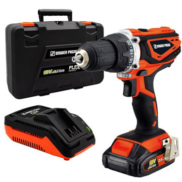 Imagen de Taladro Atornillador Batería 18v Litio Dowen Pagio 9993120