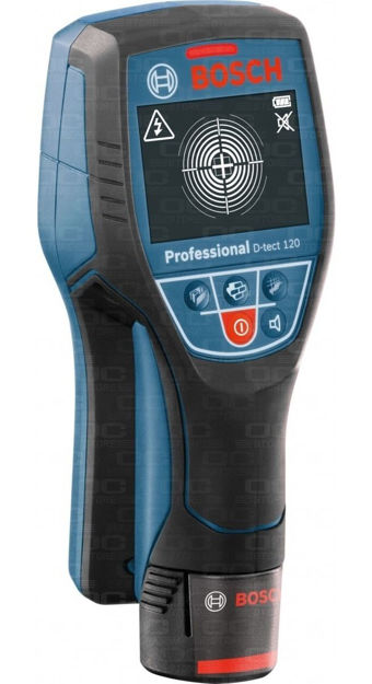 Imagen de Detector de materiales y pvc con agua Bosch D TECT 120