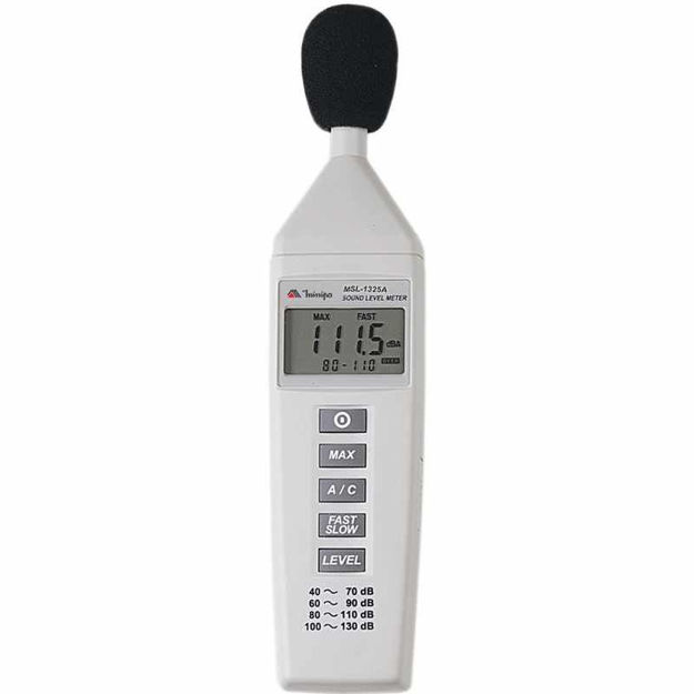 Imagen de Decibelímetro Medidor de sonido Minipa MSL-1325A