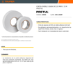 Imagen de Cinta doble faz espuma blanca 19mm x 5mt PRETUL CDC-1950P