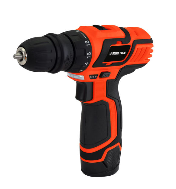 Imagen de TALADRO ATORNILLADOR PERCUTOR BATERÍA 12V DOWEN PAGIO