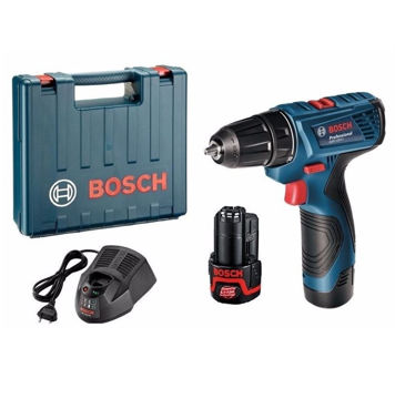 Imagen de TALADRO ATORNILLADOR A BATERÍA 12V 10MM GSR 120-LI BOSCH