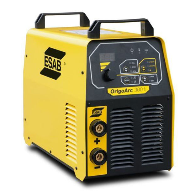 Imagen de EQUIPO SOLDAR INVERTER 300 AMP ORIGO ARC 3001I ESAB
