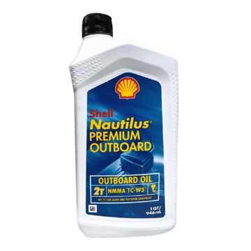 Imagen de ACEITE  SHELL 2T NAUTILUS PREMIUM OUTBOARD 1L