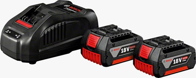 Imagen de KIT CARGADOR + 2 BATERIA 18V 4.0AH BOSCH