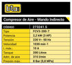 Imagen de COMPRESOR 3HP 200L 220V FCV3 200 7 BTA