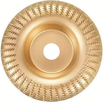 Imagen de DISCO ABRASIVO PARA MADERA CONVEXO SEMICIRCULO 100MM