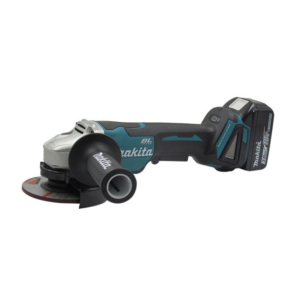 Imagen de AMOLADORA ANGULAR 4.5 A BATERÍA 18V DGA455RF MAKITA