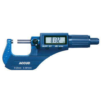 Imagen de MICROMETRO EXTERIOR DIGITAL 0-25MM ACCUD