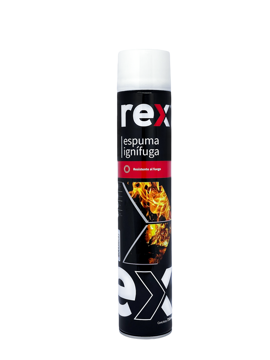 Imagen de ESPUMA POLIURETANO EXPANDIDO IGNIFUGO 750ML REX