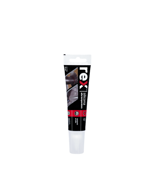 Imagen de SILICONA SELLADOR ALTA TEMPERATURA ROJO 70ML REX