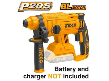 Imagen de ROTOPERCUTOR SDS-PLUS BATERIA 20V 1.5J INGCO