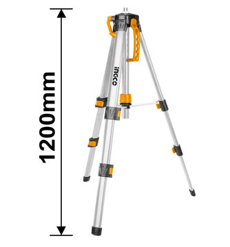 Imagen de TRÍPODE ALUMINIO 120 CM ROSCA 5/8" - 1/4" INGCO
