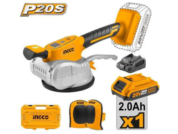Imagen de VENTOSA VIBRATORIA 20V P/COLOCAR CERAMICA. INGCO