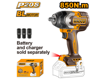 Imagen de LLAVE DE IMPACTO 1/2" 20V (CARCAZA). INGCO