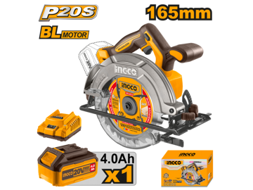 Imagen de SIERRA CIRCULAR BATERIA 20V 165MM INGCO