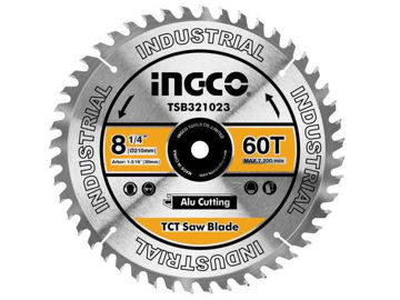 Imagen de DISCO PARA ALUMINIO INGLETADORA 8.1/4" 60D INGCO