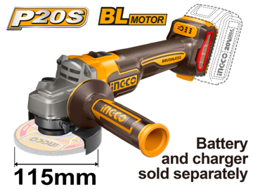 Imagen de AMOLADORA ANGULAR 4.5" 20V (CARCAZA) INGCO