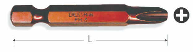 Imagen de PUNTA DEST. PHILLIPS PH1 50MM CROSSMAN