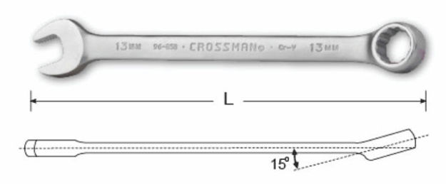 Imagen de LLAVE COMBINADA  1.3/8" CROSSMAN