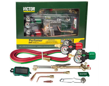 Imagen de KIT SOLDADURA/CORTE Y CALENTAR CON REGULADOR VICTOR