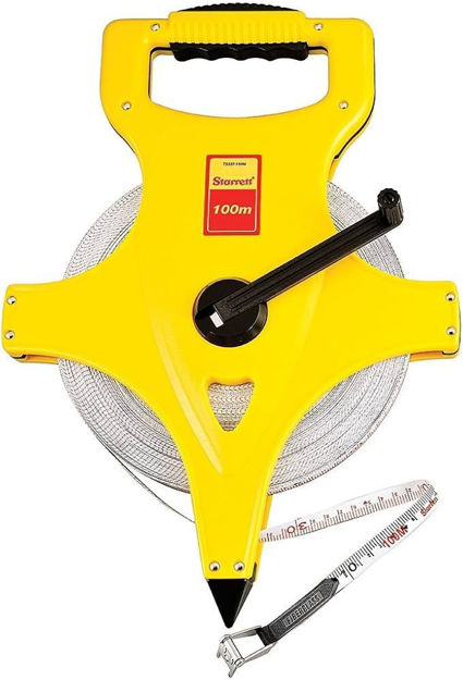Imagen de CINTA METRICA 100 MTS FIBRA DE VIDRIO STARRETT