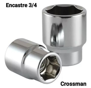 Imagen de BOCALLAVE ENCASTRE 3/4" HEXAGONAL 55MM CROSSMAN