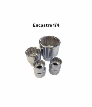 Imagen de DADO ESTRIADO 1/4" ENCASTRE 1/4" CROSSMAN