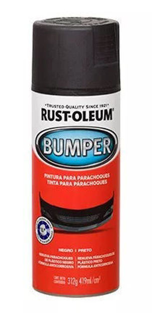 Imagen de AEROSOL AUTOMOTRIZ PARAGOLPES NEGRO 340G RUST-OLEUM