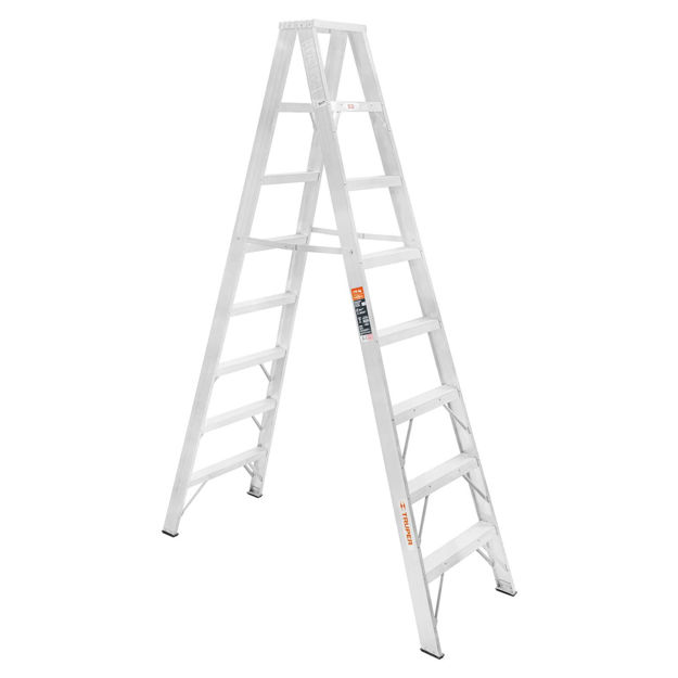 Imagen de ESCALERA DOBLE ACCESO 8 ESCALONES TRUPER