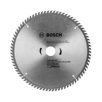 Imagen de HOJA DE SIERRA CIRCULAR ECO 10" 80 DIENTES BOSCH