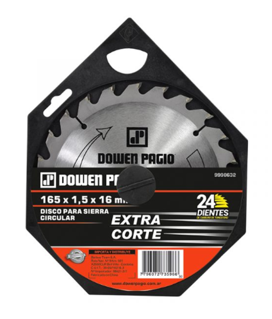 Imagen de DISCO PARA CIRCULAR 6 1/2" DOWEN PAGIO