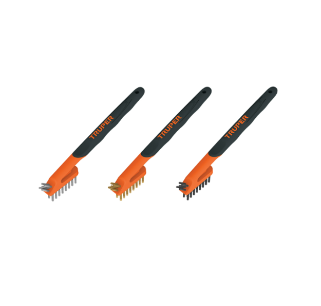 Imagen de KIT 3 MINICEPILLOS TRUPER