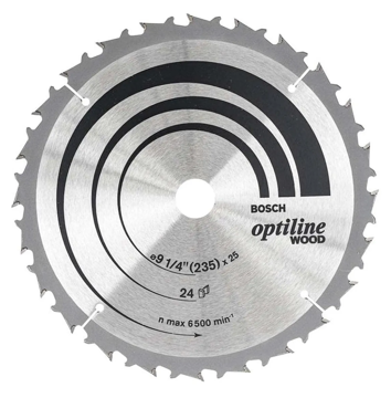Imagen de DISCO DE SIERRA CIRCULAR OPTILINE WOOD BOSCH