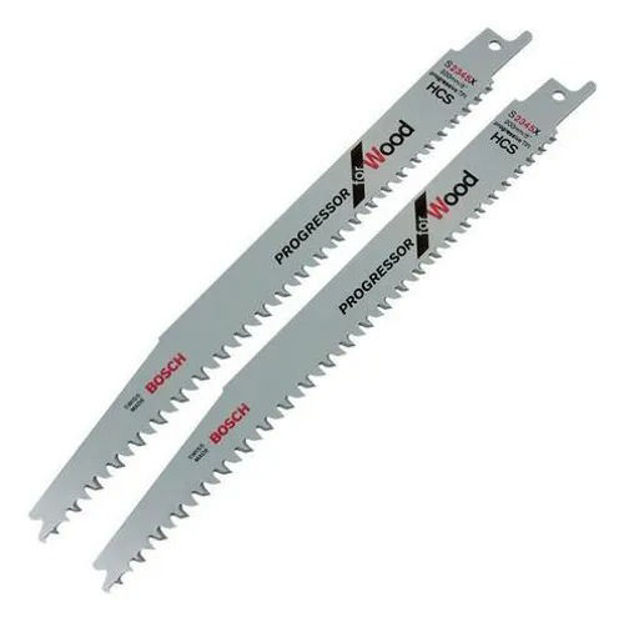 Imagen de KIT HOJAS SIERRA SABLE METAL Y MADERA 150MM BOSCH