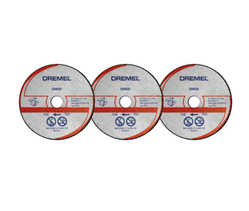 Imagen de KIT 3 DISCOS CORTE METAL DSM 510 DREMEL
