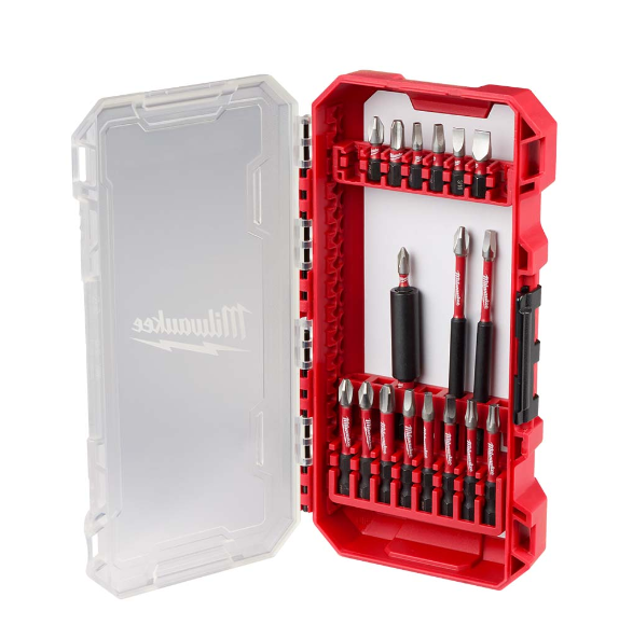 Imagen de KIT DE PUNTAS ATORNILLADOR DE IMPACTO 18 PIEZAS MILWAUKEE