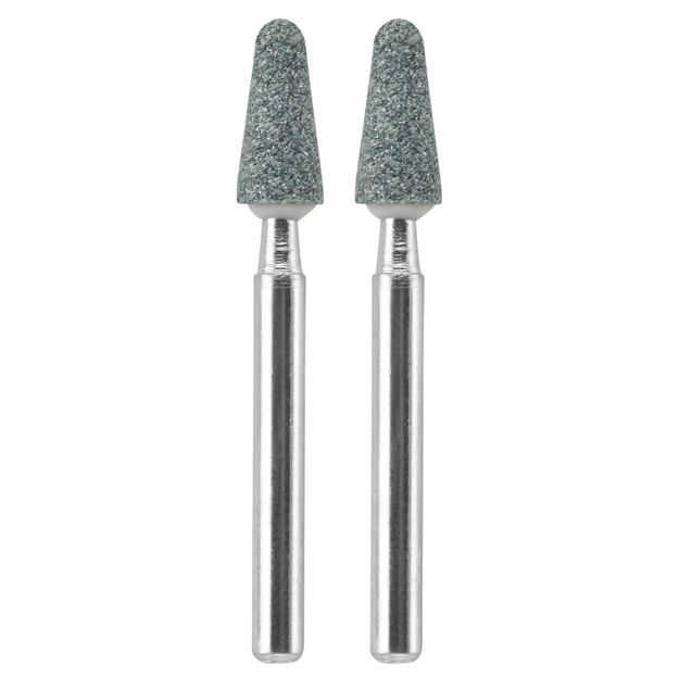 Imagen de PIEDRA ESMERILADORA CARBURO SILICIO 2 UNIDADES 3/16" DREMEL