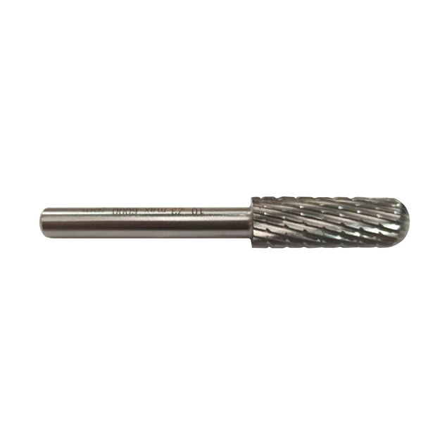 Imagen de LIMA ROTATIVA CILÍNDRICA ESFÉRICA HSS 10 X 30 MM KRINO