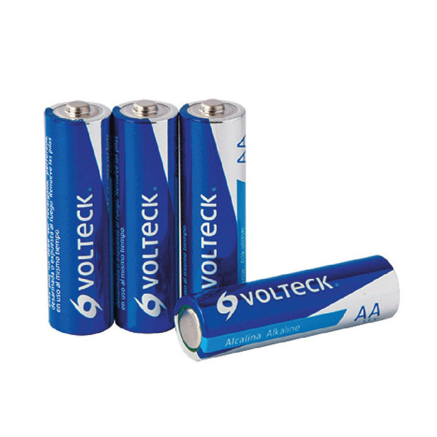 Imagen de PILA ALCALINA CHICA AA (BLISTER X 4) VOLTECK